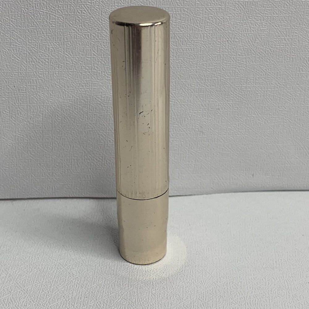 Vintage 1950's  Retractable Make Up Brush In Gold Tone Case